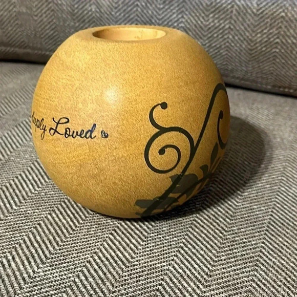 Pavilion Gift Company - In Memory - Globe Candle Holder Sympathy Loss of Life - Picture 5 of 9